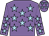 Mauve, light blue stars (The Stewkley Shindiggers Partnership)