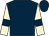 Dark blue, beige sleeves, dark blue armlets (The Rollright Stones)