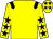 Yellow, black epaulets, black stars on sleeves, yellow cap, black stars (DHCowgill Partnership)