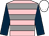 Pink, grey hoops, dark blue sleeves, white cap (Glorious 12th)
