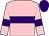 Pink, purple hoop, armlets and cap (Mr Terry Clyne)