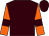 Brown, brown armlets on orange sleeves, brown cap (Richard Trechak)