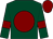 Dark green, maroon disc, armlets and cap (Mr N Sharp)