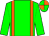 Green, Orange Braces, Green And Orange quartered Cap (Gene Burkholder)