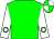 Green, white sleeves, green circle, green and white quartered cap (Ruis Racing Llc)