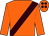 Orange, brown sash and spots on cap (Mr J C Clark)