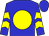 Blue, Yellow Ball, Yellow Chevrons On Sleeves (Butzow, Barry And Joni)