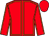 Red, orange seams, red cap (G P Crosse)