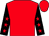 Red, black sleeves, red stars (Ingram Racing)