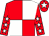 Red and white (quartered), red sleeves, white stars, red cap, white star (Sixtyfiveroses Partnership)