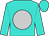 Turquoise, silver disc (Beverly Burress)