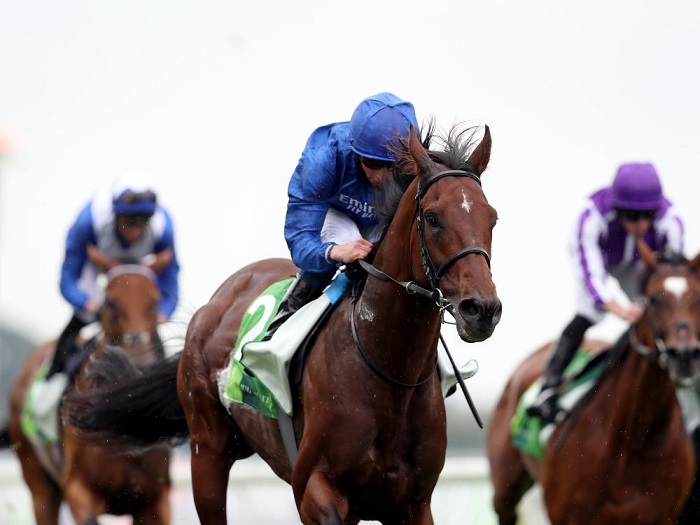 Ghaiyyath wins the Juddmonte International at York Ghaiyyath wins the Juddmonte International at York