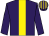 Purple, Yellow stripe, striped cap ()