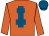 Orange, Royal Blue Cross of Lorraine ()