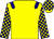 Yellow, Dark Blue epaulets, check sleeves and cap ()
