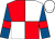 Red and White (quartered), Royal Blue sleeves, Red armlets, White cap ()