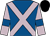 Royal Blue, Grey cross belts, Grey sleeves, Royal Blue armlets, Black cap ()