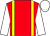Red, Yellow braces, White sleeves and cap ()