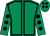 Emerald Green, Black seams, Emerald Green sleeves, Black spots and spots on cap ()