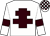 White, Brown Cross of Lorraine and armlets, check cap ()