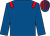 Royal blue, red epaulets, striped cap ()