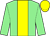 Light green, yellow stripe, yellow cap ()
