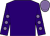 Purple, mauve spots on sleeves, mauve cap ()