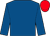 Royal blue, Red cap ()
