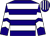 Dark blue, white hoops, chevrons on sleeves, striped cap ()