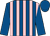 Royal blue and pink stripes, royal blue sleeves and cap ()