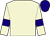 Beige, dark blue armlets, dark blue cap ()