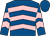 Royal blue, pink chevrons, royal blue cap ()
