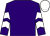 Purple, white chevrons on sleeves, white cap ()