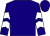 Dark blue, white chevrons on sleeves ()