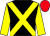Black, yellow cross belts and sleeves, red cap ()
