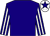 Dark blue, dark blue & white striped sleeves, white cap, dark blue star ()