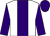 White, purple panel & sleeves, purple cap ()