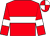 Red, white hoop and armlets, quartered cap (L B N Racing Club)