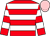 Red, white hoops, pink cap (Liam, Johnny & Mecca Too)