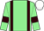 Light green, brown braces and armlets, white cap (Koo's Racing Club)