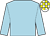 Pale blue, white and yellow check cap (Ballymacoll Stud)