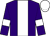 Purple, white stripe, armlets and cap (Martyn Harris & John Boswell)