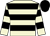 Beige, black hoops, black cap (Mr A Mallen)