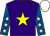 Purple, yellow star, royal blue sleeves, white stars, white cap (Very Last Chance Syndicate)