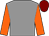Grey, orange slvs, maroon cap (Lady J Fowler)