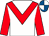 White, red chevron and sleeves, royal blue and white quartered cap (Mr Alan Willoughby)
