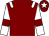 Maroon, white epaulets, white sleeves, maroon armlets, maroon cap, white star (Mr S Holmes)