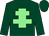 Dark green, light green cross of lorraine (Mr Peter Hepworth)