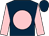 Dark blue, pink disc and sleeves (Mrs Jan Adams)