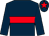 Dark blue, red hoop, dark blue sleeves, red star on cap (Just Friends Syndicate)